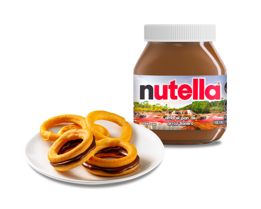 Nutella® ama el pan de arroz de los llanos