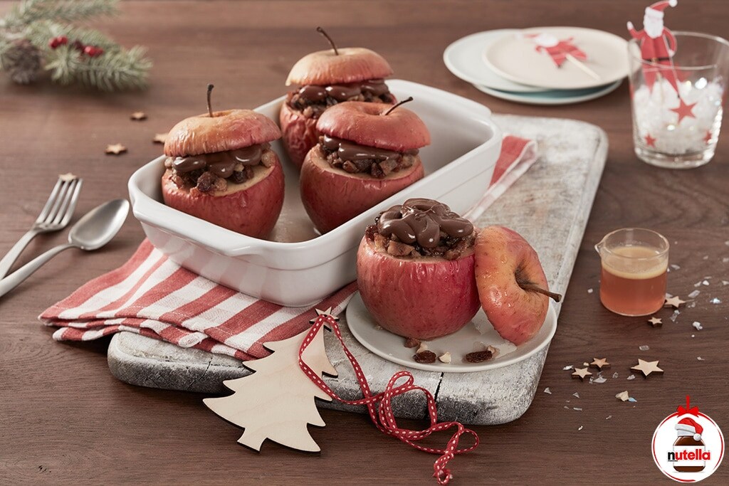 Bratapfel (pečené jablká) s Nutellou® | Nutella
