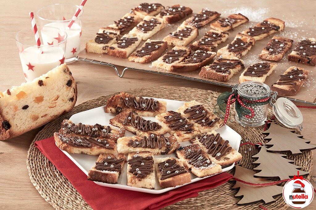 Toustíky Panettone s pomazánkou Nutella® | Nutella