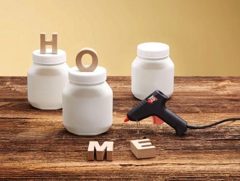 Do it Yourself Home ideas. Nutella® Decorative Jar: step 2