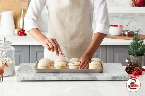 Mexické conchas s lískooříškovou pomazánkou NUTELLA® - Krok 4