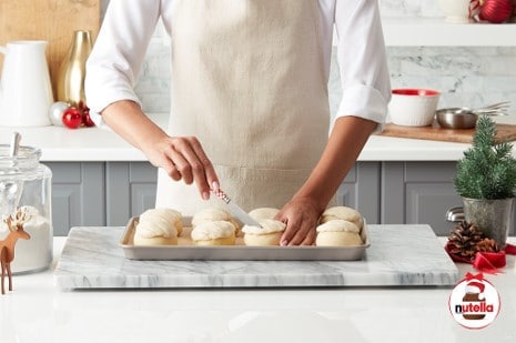 Mexické conchas s lískooříškovou pomazánkou NUTELLA® - Krok 4