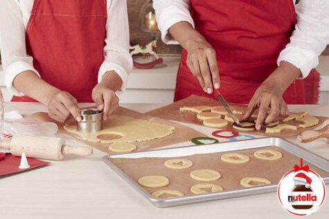 Vykrajované cukroví s Nutellou 4 | Nutella®