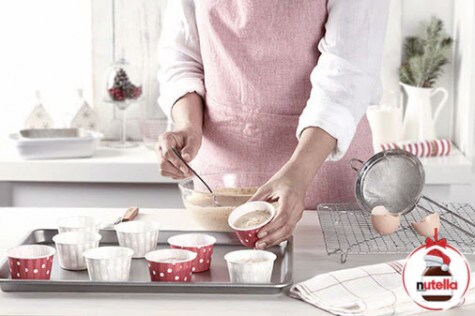 Lieskovo-orechové košíčky s Nutellou® 2 | Nutella®