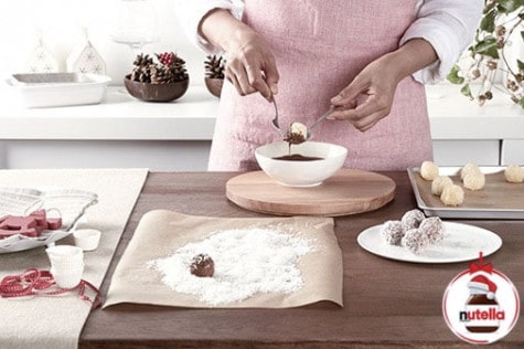 Kokosové truffles s Nutellou® 3 | Nutella®