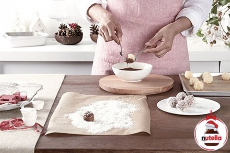 Kokosové truffles s Nutellou® 3 | Nutella®