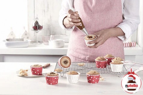 Lieskovo-orechové košíčky s Nutellou® 3 | Nutella® Lieskovo-orechové košíčky s Nutellou® 3 | Nutella®