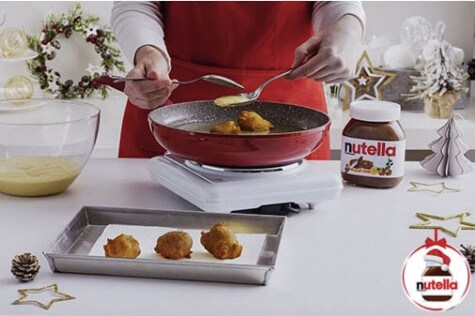 Mini šišky s Nutellou 4 | Nutella®