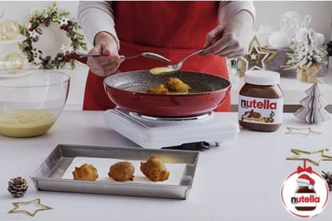 Mini šišky s Nutellou 4 | Nutella®