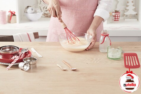 Vianočné lievance s Nutellou® - step 1