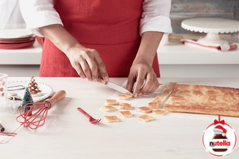 Millefeuille s penou Chantilly a Nutellou® - step 3