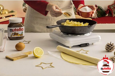 Vánoční stromek s pomazánkou Nutella® 3 | Nutella®