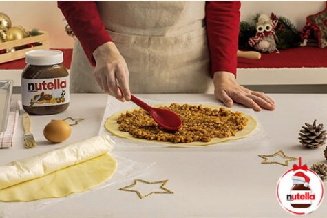 Vánoční stromek s pomazánkou Nutella® 4 | Nutella®