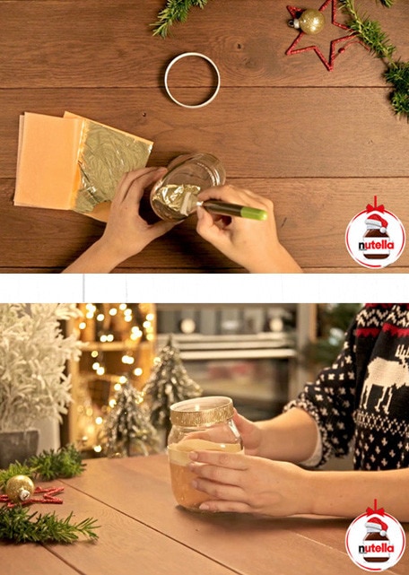 Vánoční váza steps