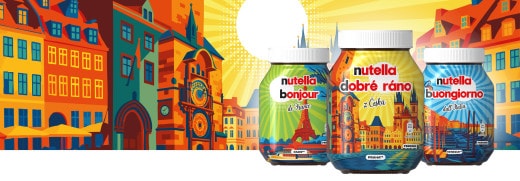 Prozkoumejte lokální recepty s pomazánkou Nutella® a zažijte, jak chutná Česko a Slovensko.