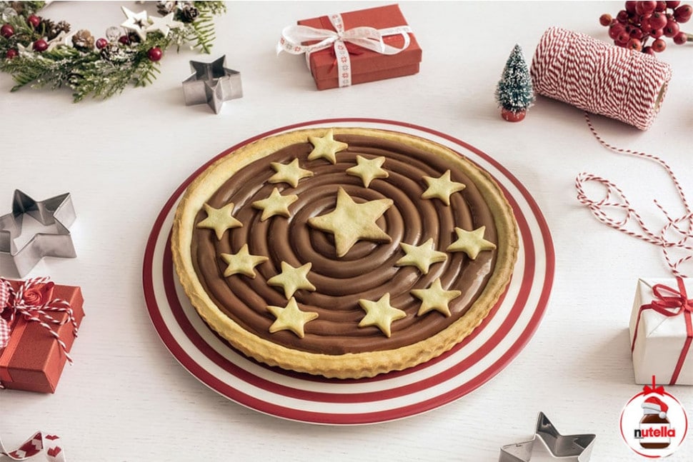 Koláč s Nutellou zdobený hvězdičkami | Nutella®