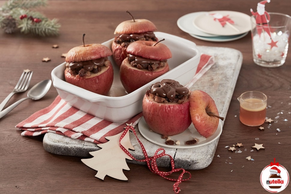 Bratapfel (pečené jablká) s Nutellou® | Nutella