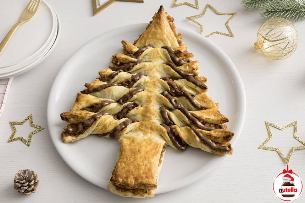 Vánoční stromek s pomazánkou Nutella® | Nutella®
