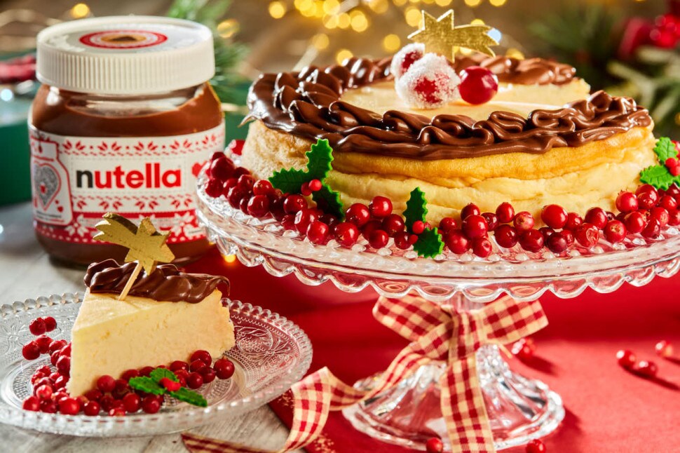 Elegantní vídeňský cheesecake jako třešinka na vánočním stole.