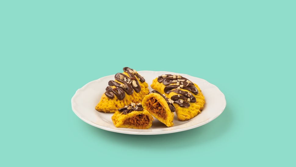 Mrkvánky zdobené pomazánkou Nutella®