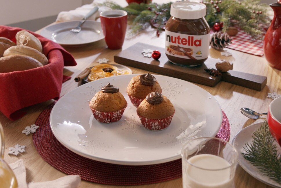 Slavnostní muffiny s pomazánkou Nutella® | Nutella®