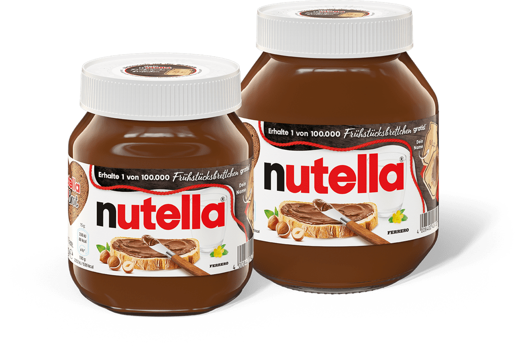 nutella® Aktionsgläser