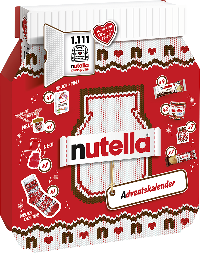 nutella Adventskalender