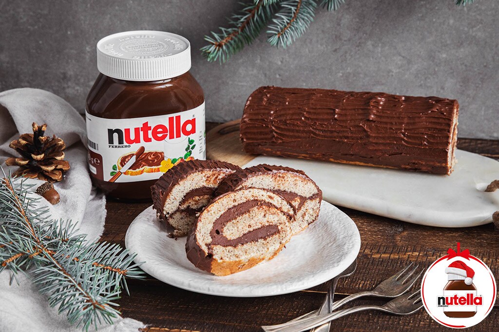 Biskuitrolle mit nutella® | Nutella