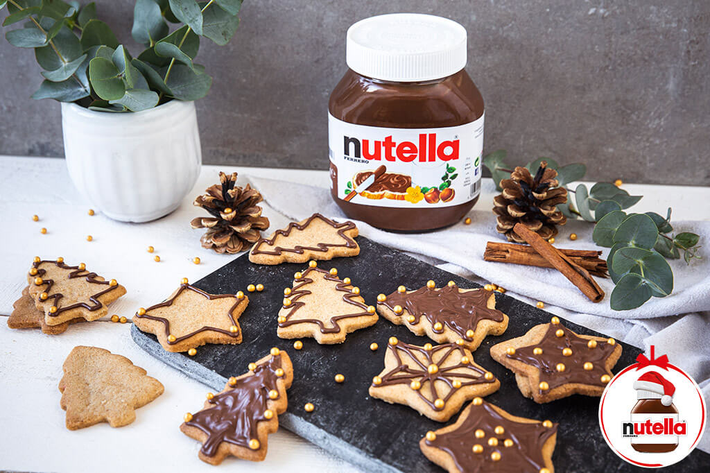 nutella® Rezepte - Spekulatiusplätzchen mit nutella®