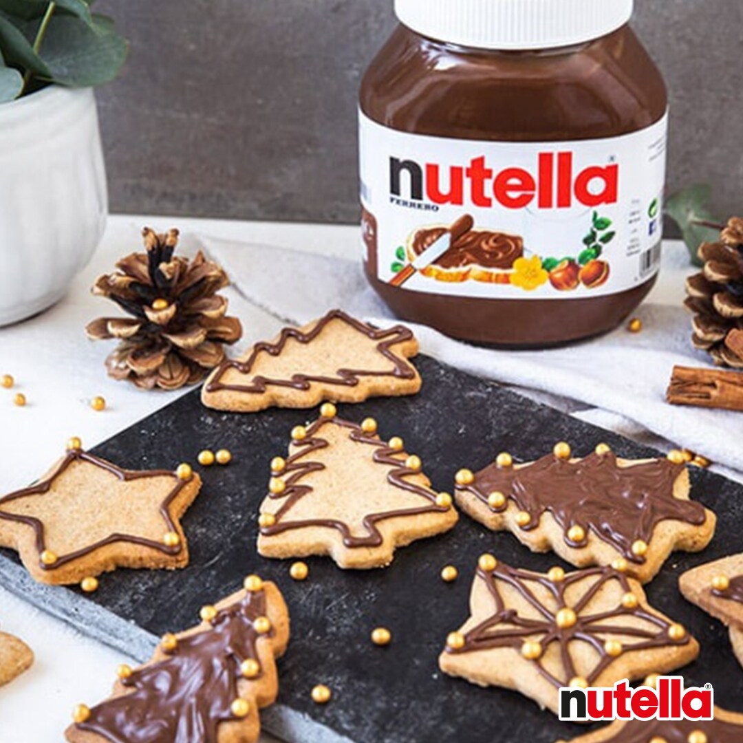 Weihnachtliche Spekulatiusplätzchen mit nutella®