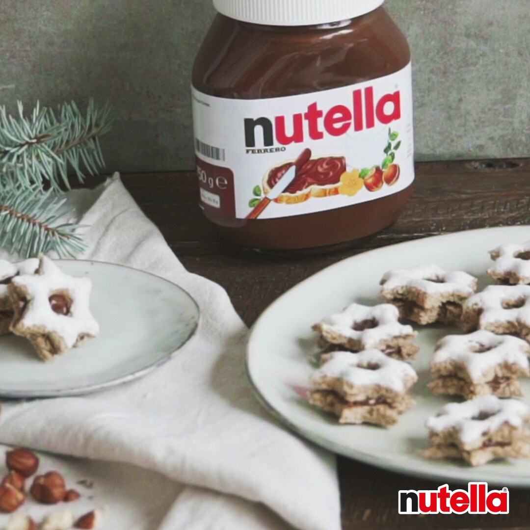 Zimtsterne mit nutella®