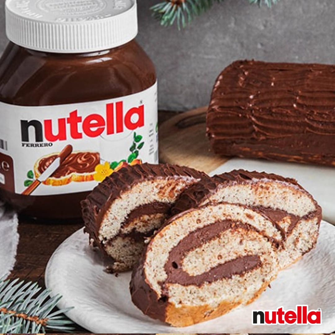 Biskuitrolle mit nutella®
