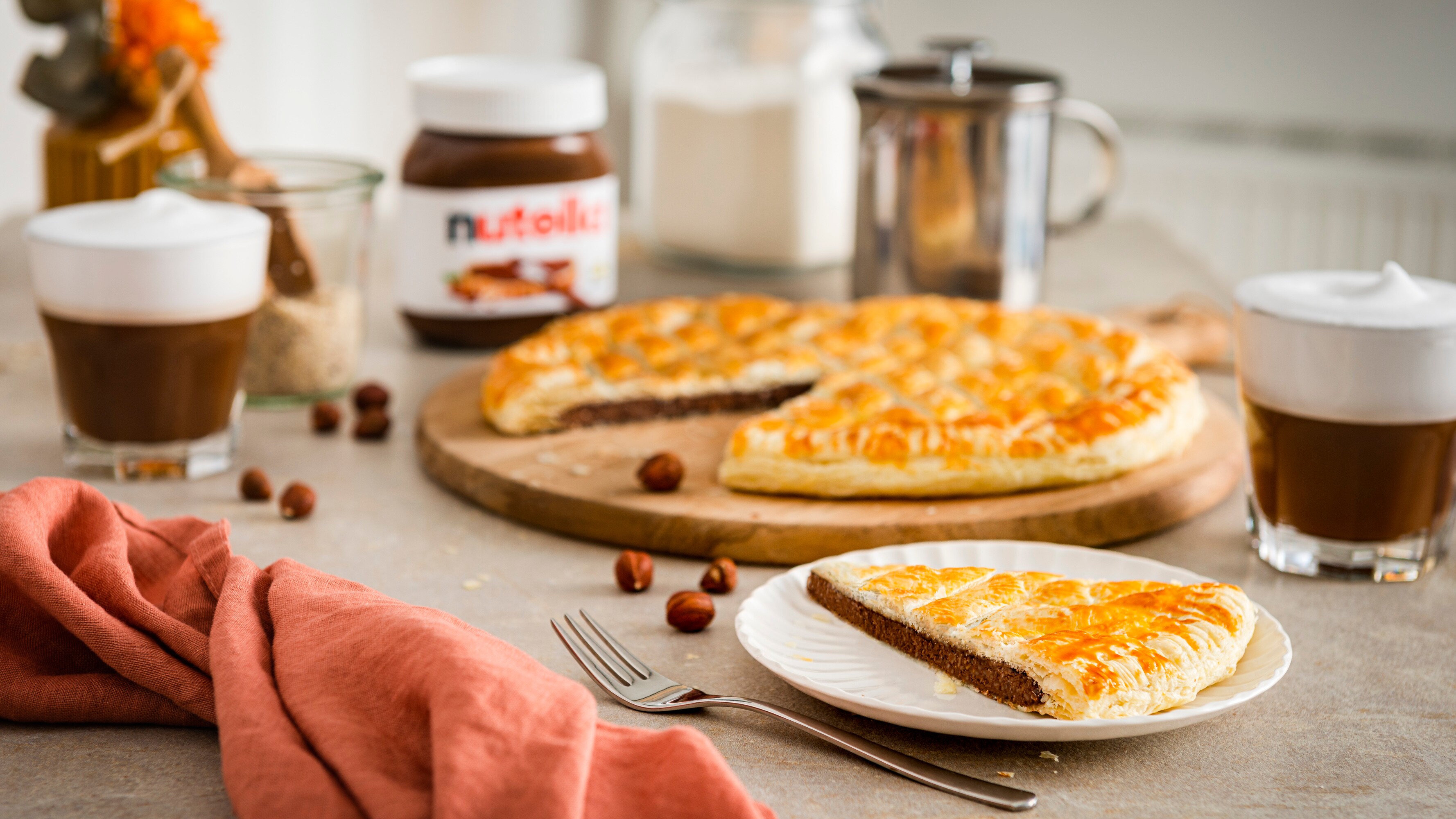 Blätterteig-Tarte mit nutella®