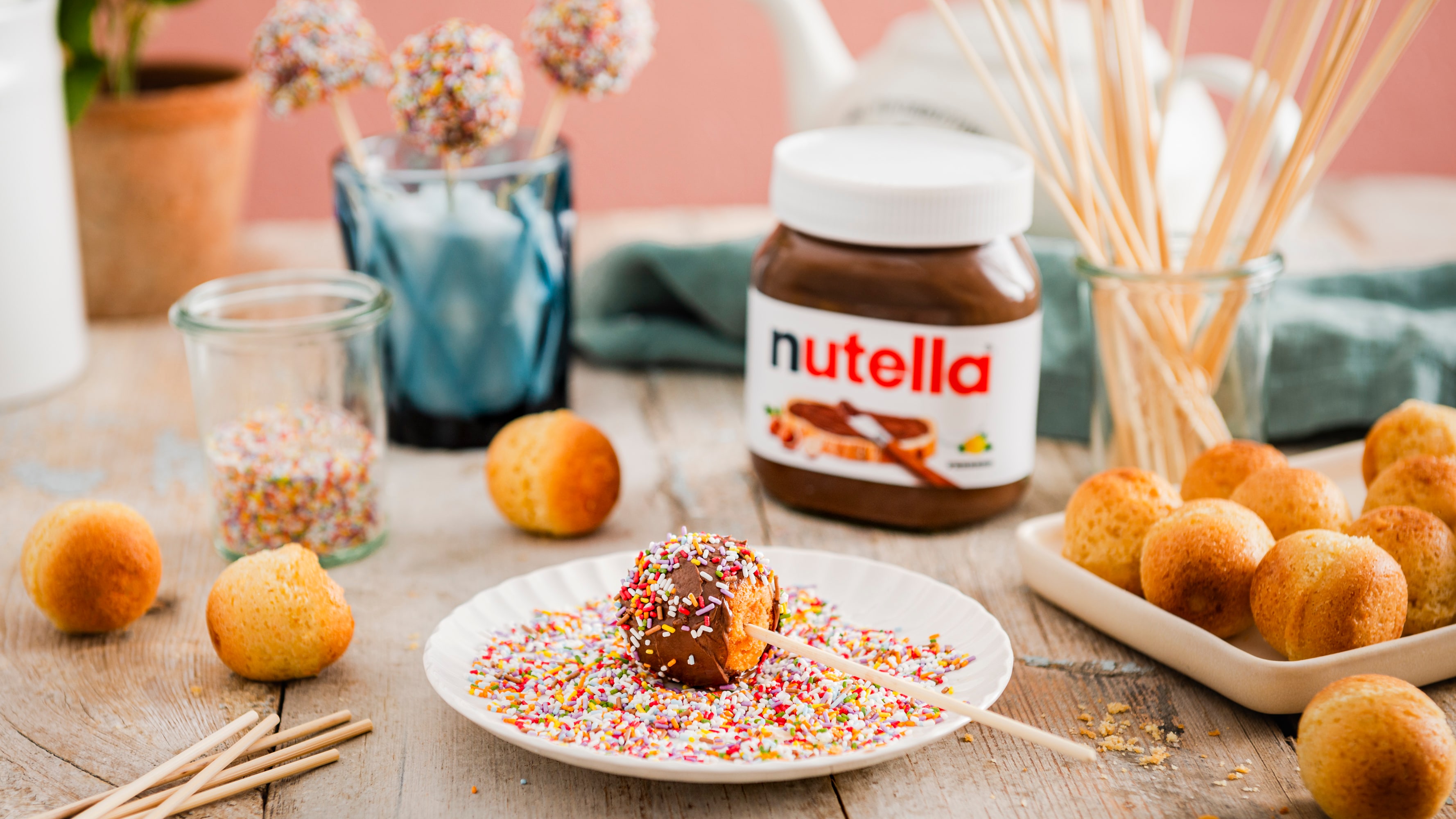 Schokoladige Cake-Pops mit nutella®: Perfekt zum Teilen