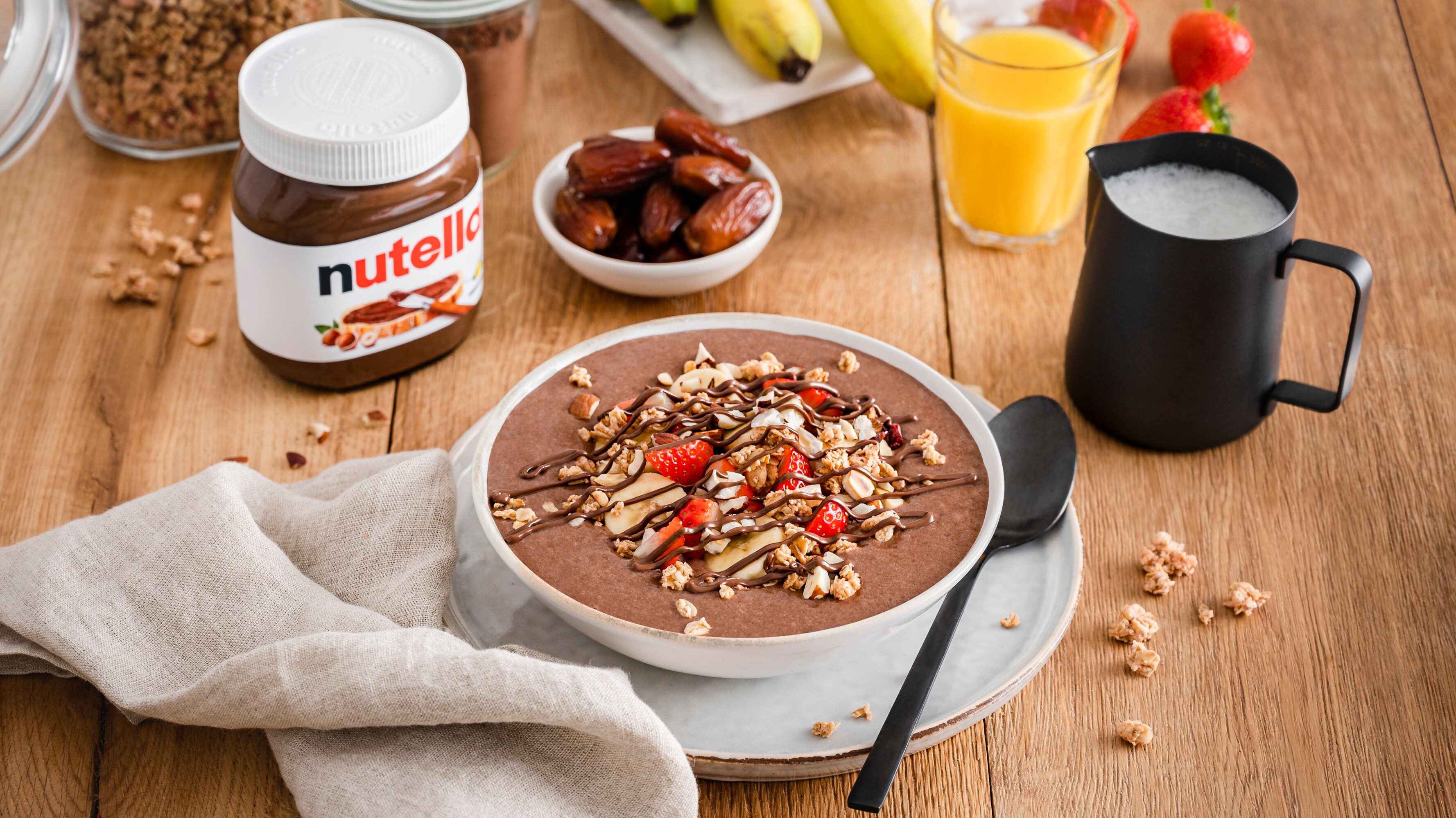 Kakao-Haselnuss-Bowl mit nutella®