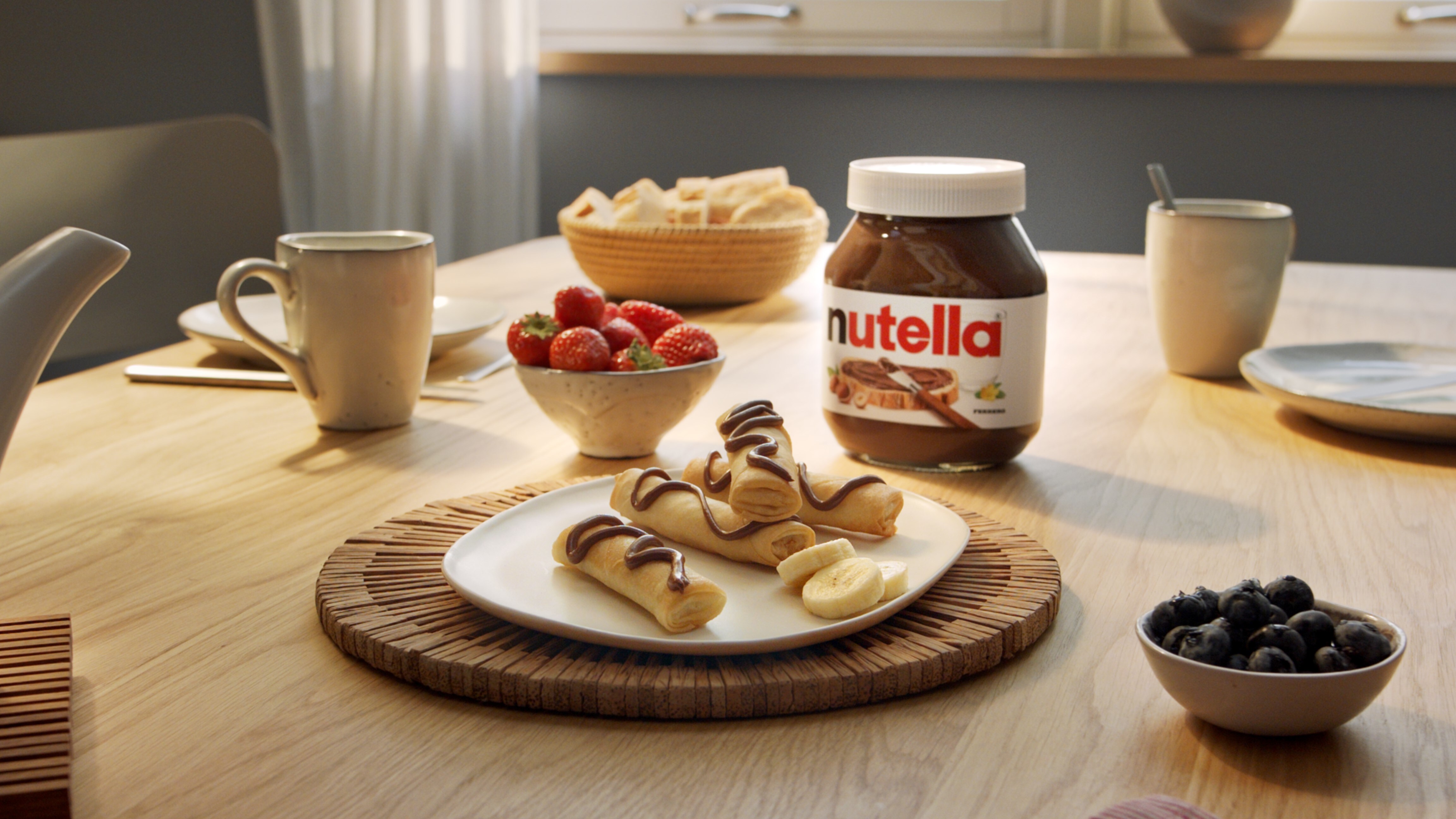 Asiatischer Turon: Modern interpretiert mit nutella®