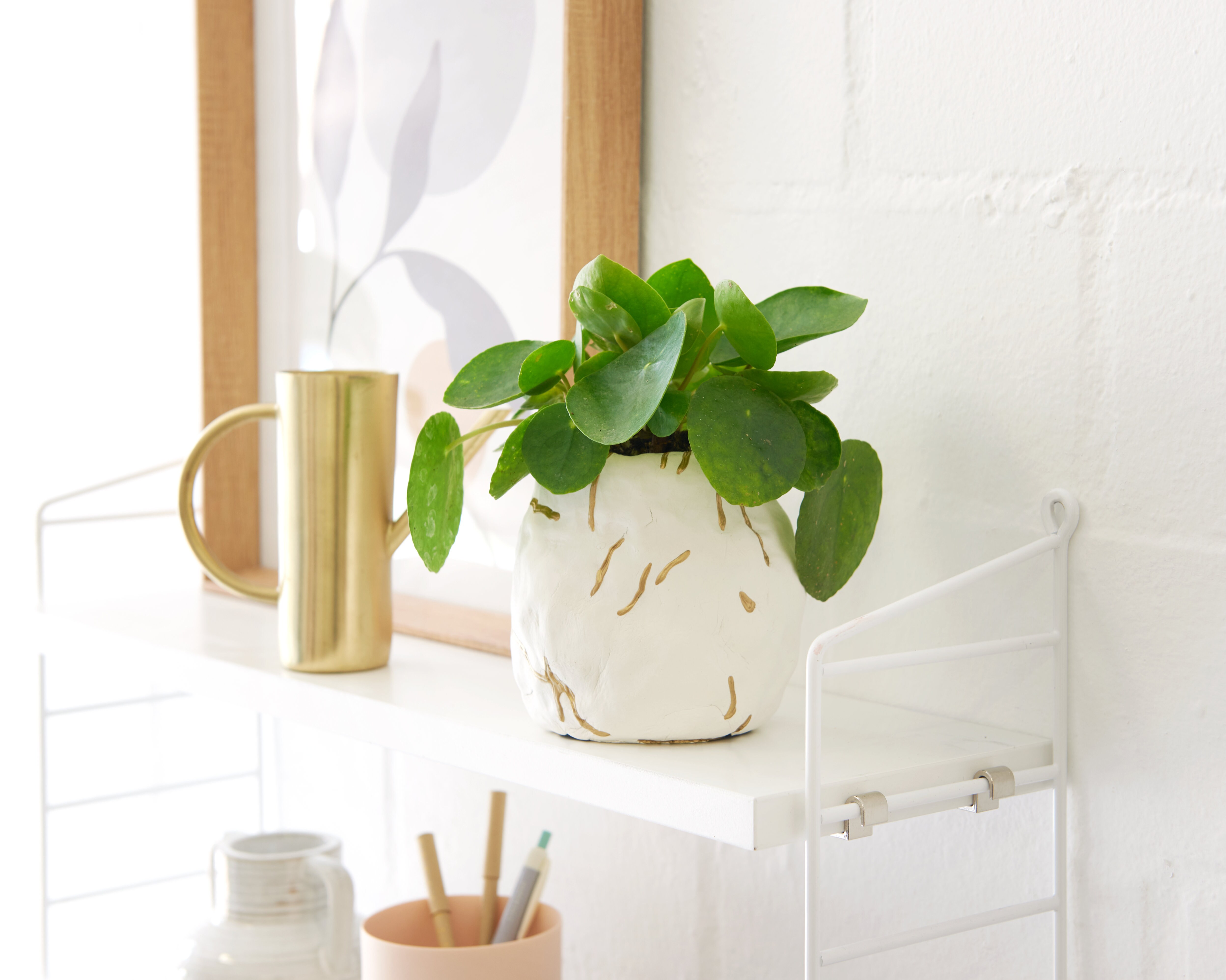 Vase im Kintsugi Look