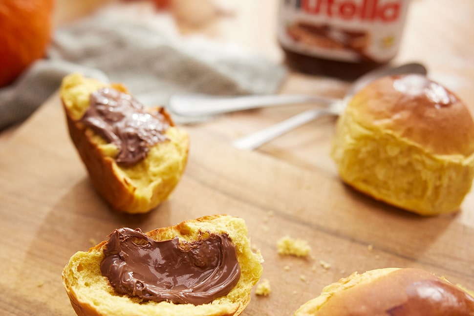 Kürbis-Brioche mit nutella®