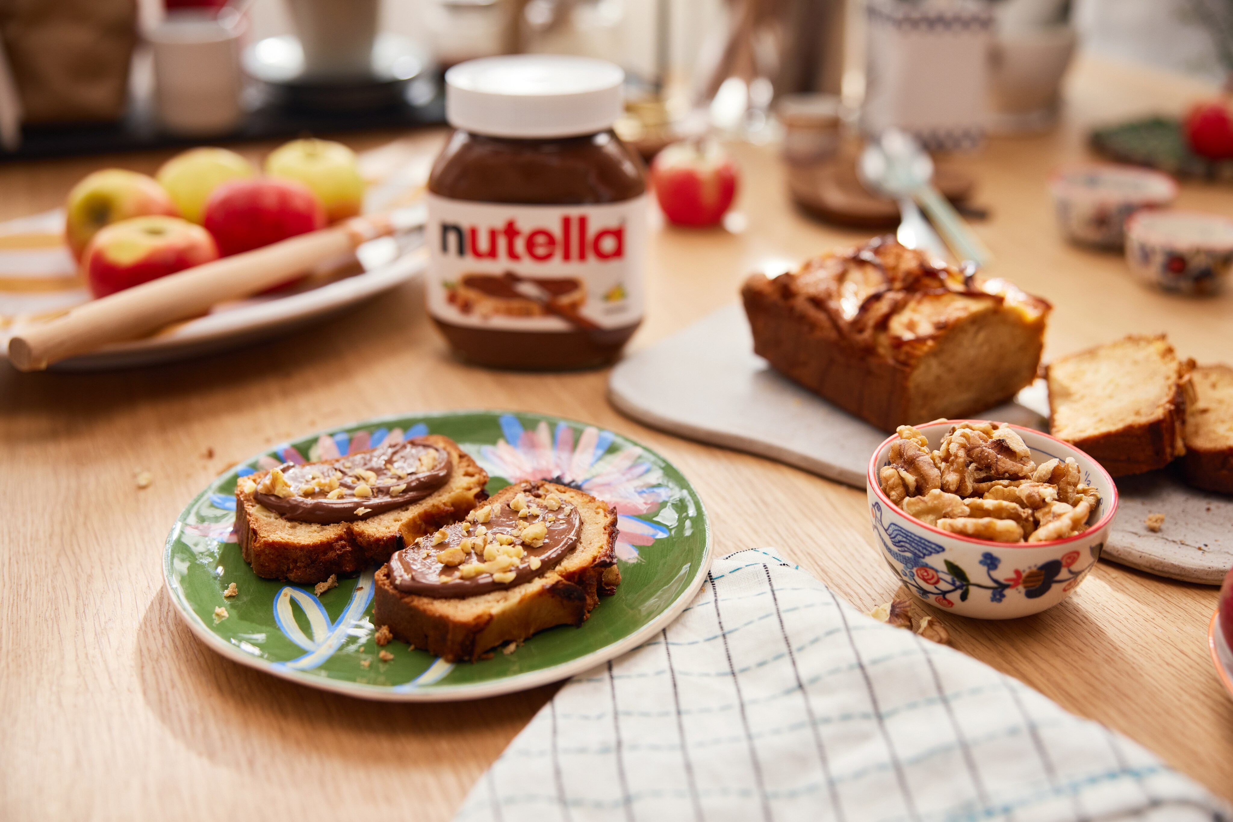 Juicy Applebread mit nutella®