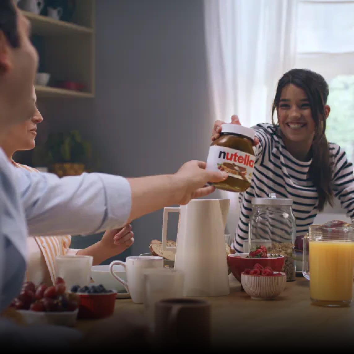 Teile nutella mit jemandem, den du liebst