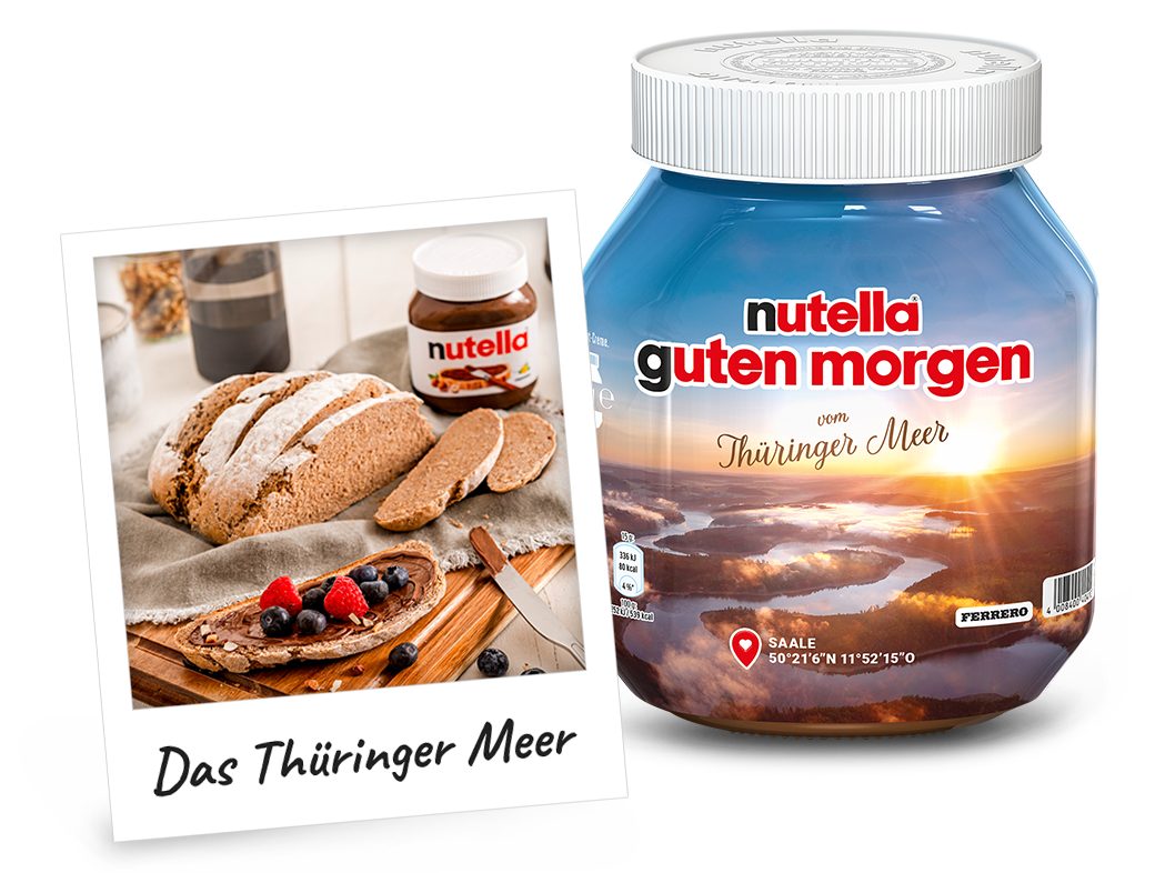 nutella - nutella® Guten Morgen Design Edition - Thüringer Meer - Polaroid & nutella Glas
