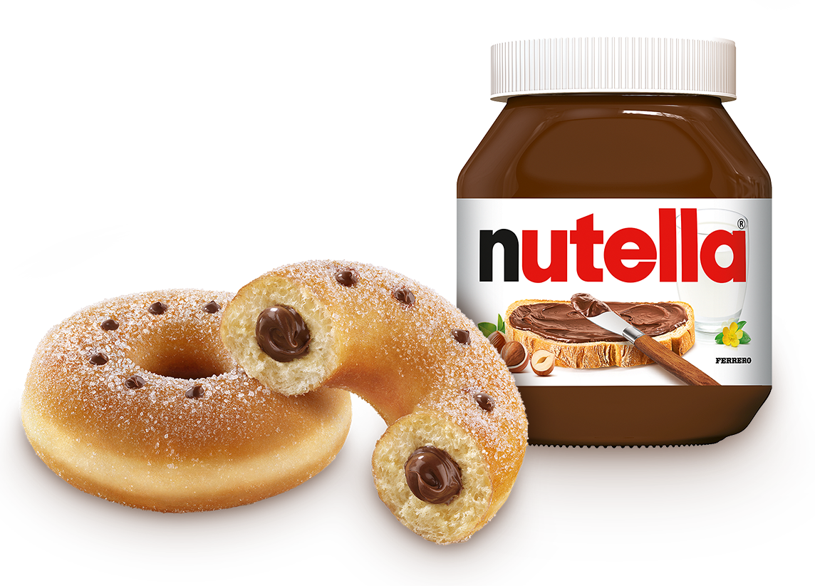 Product Page - Produkte - nutella Donut