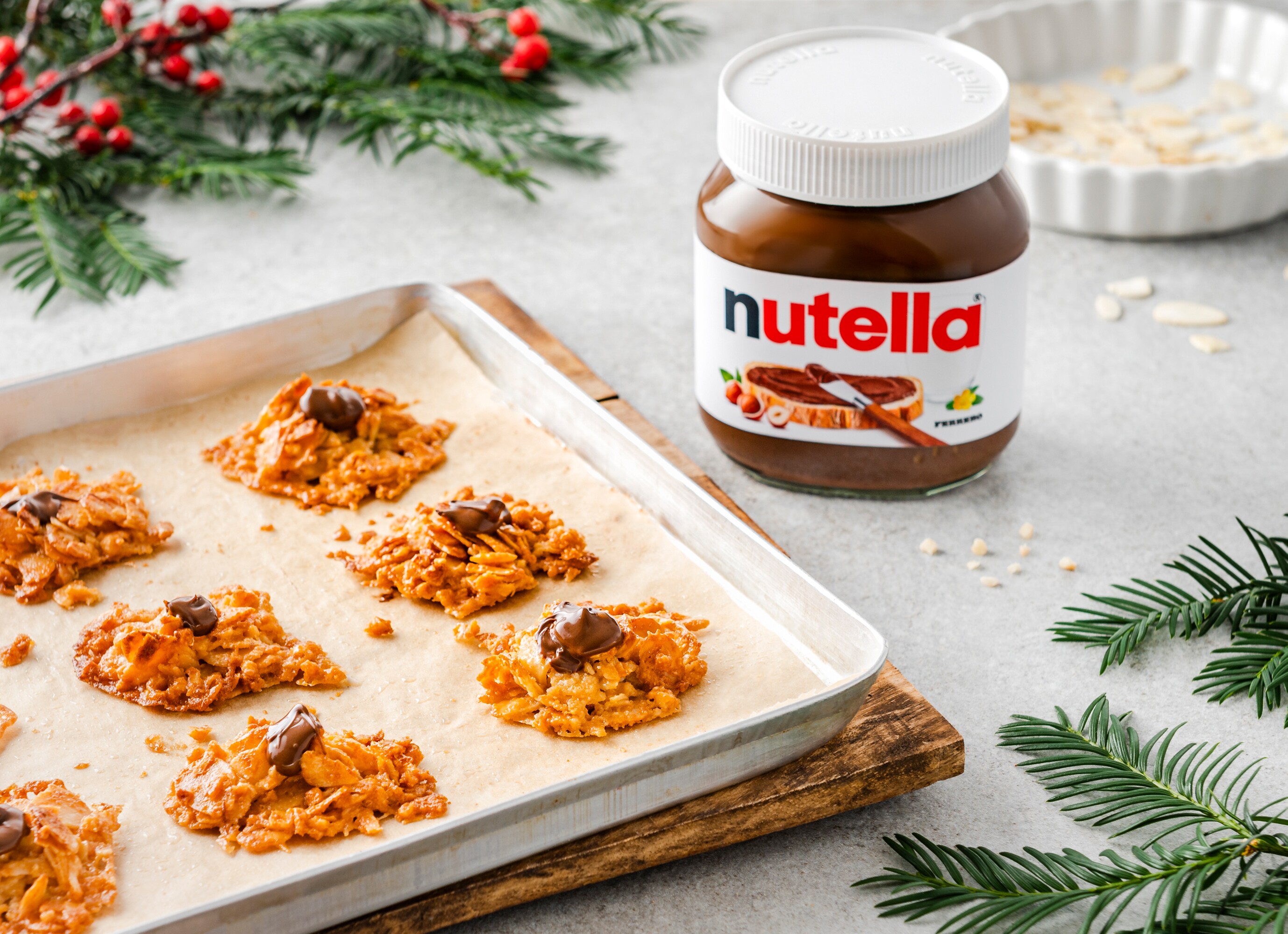 Florentiner vom Blech | Rezept | nutella® DE Florentiner vom Blech | Rezept | nutella® DE