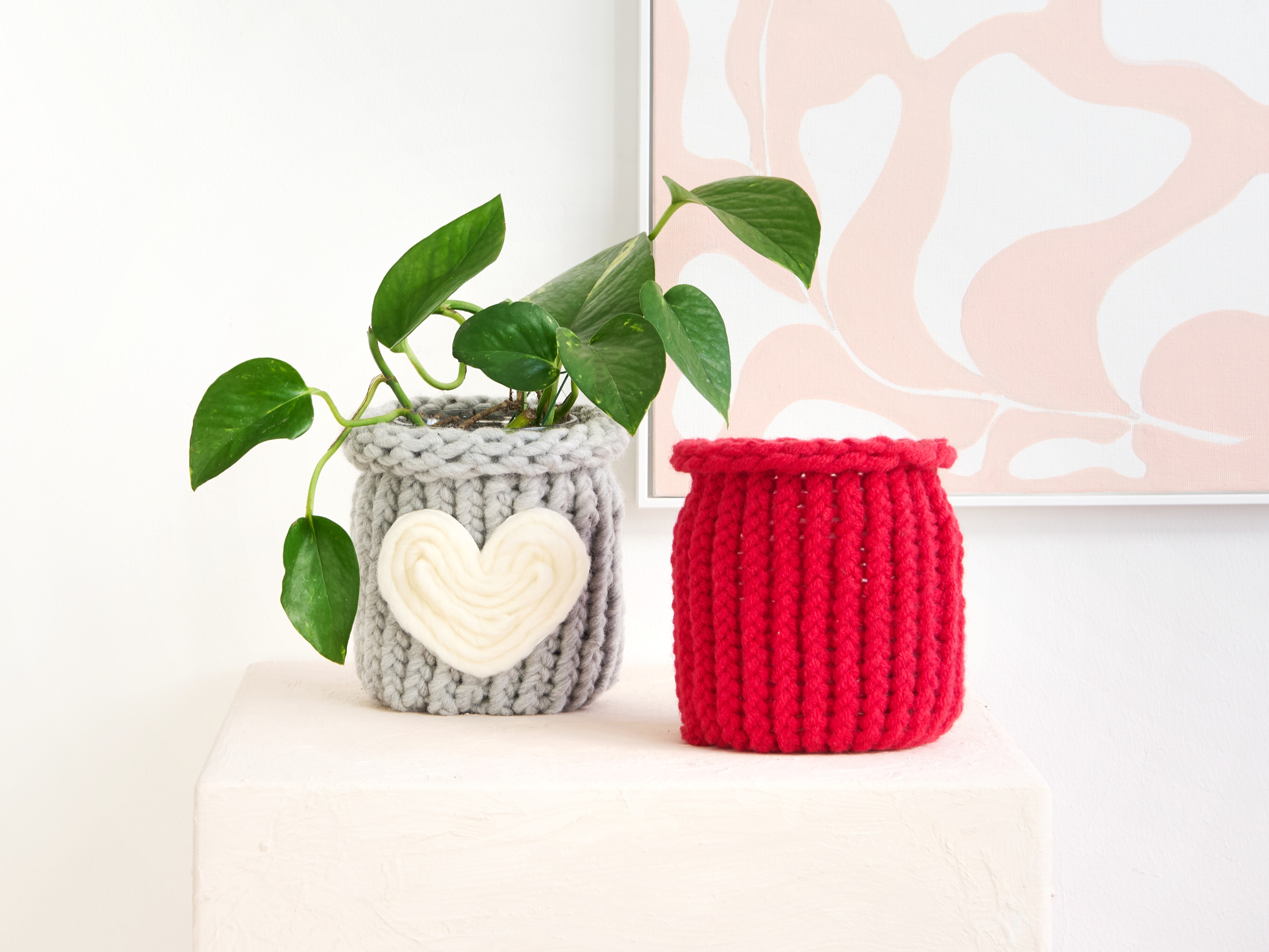 DIY - nutella - Blumentopf 