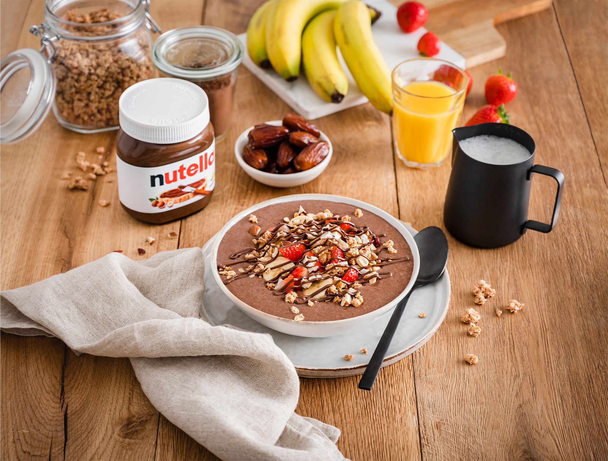 Kakao-Haselnuss-Bowl mit nutella®