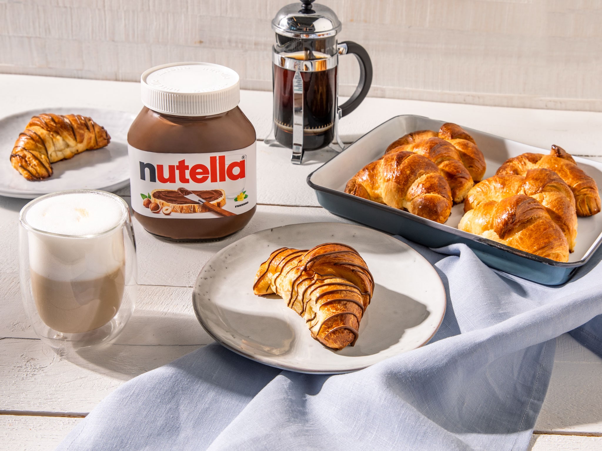 Argentinische Medialunas mit nutella®