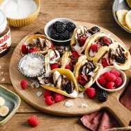 nutella® Rezepte - Pancake-Taco-Board mit nutella®