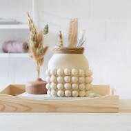 nutella®-Glas - DIY Bubble Vase basteln