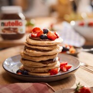 nutella® Rezepte - Pancakes mit Beeren-Chutney und nutella®