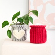 DIY - nutella - Blumentopf 